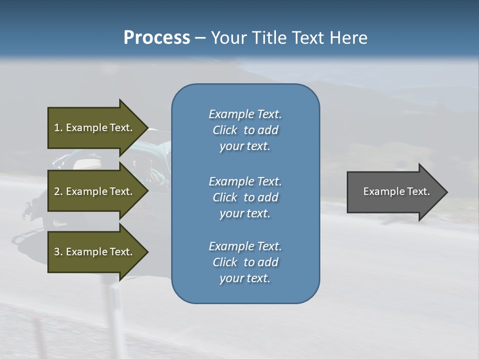 Air Remote White PowerPoint Template