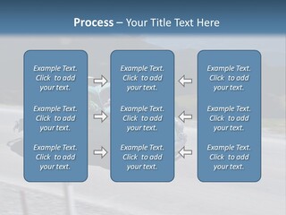 Air Remote White PowerPoint Template