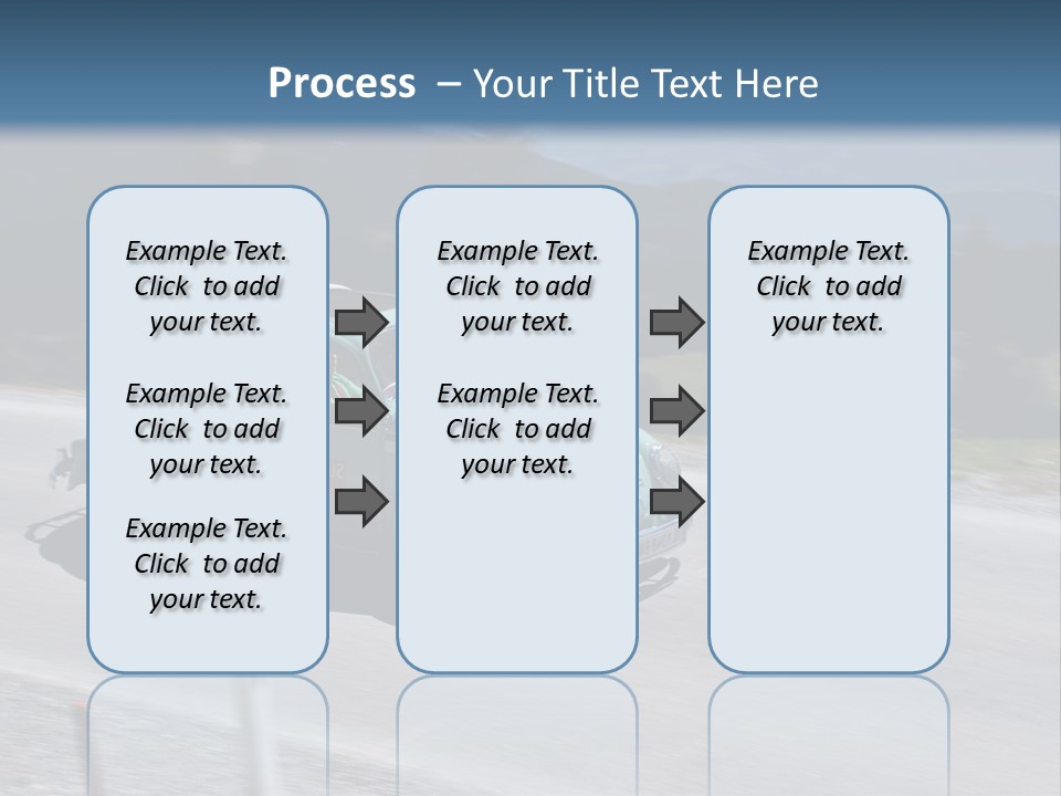 Air Remote White PowerPoint Template