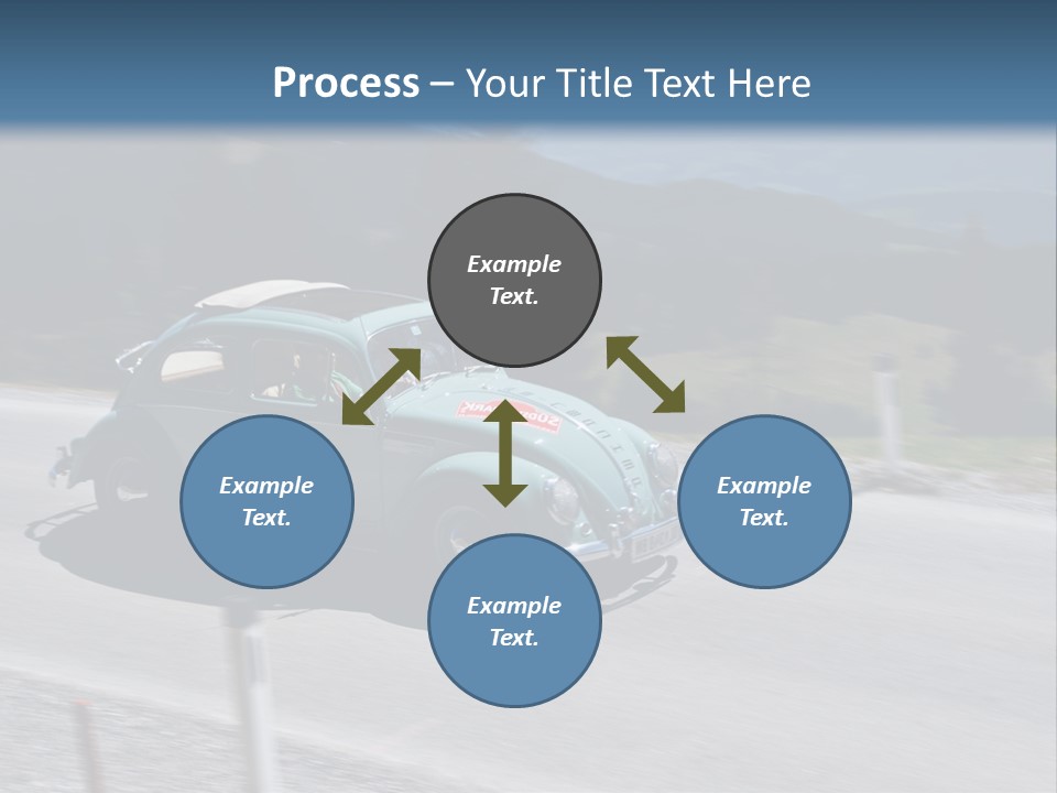 Air Remote White PowerPoint Template