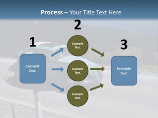 Air Remote White PowerPoint Template