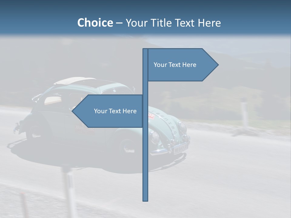 Air Remote White PowerPoint Template
