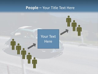 Air Remote White PowerPoint Template