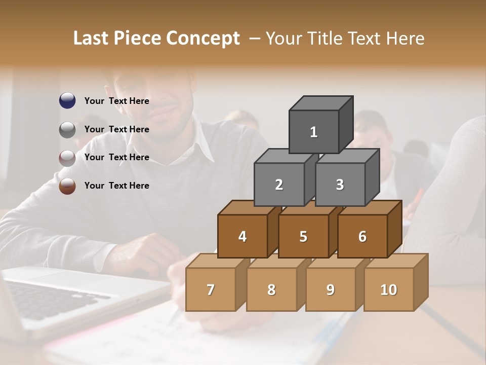 Air Condition Heat PowerPoint Template