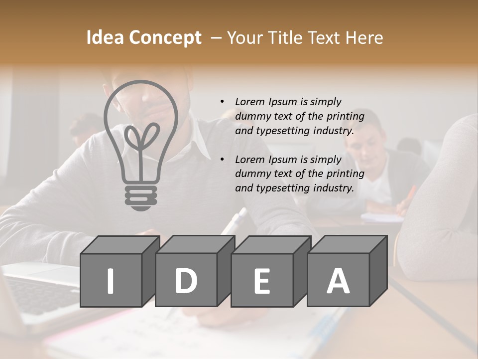 Air Condition Heat PowerPoint Template