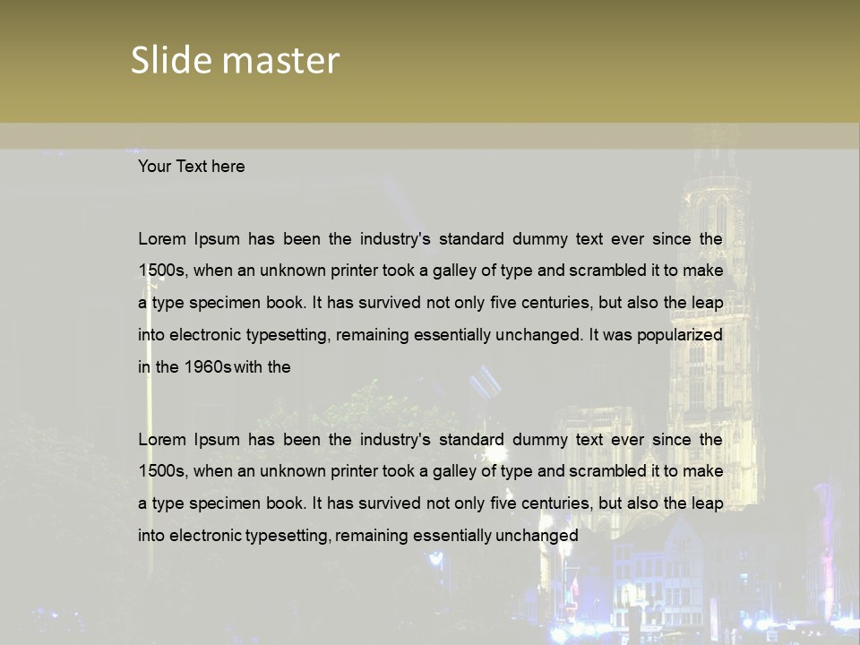 Supply Remote Technology PowerPoint Template