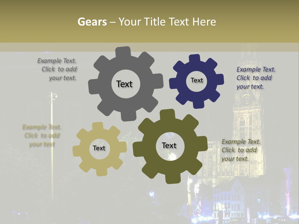 Supply Remote Technology PowerPoint Template