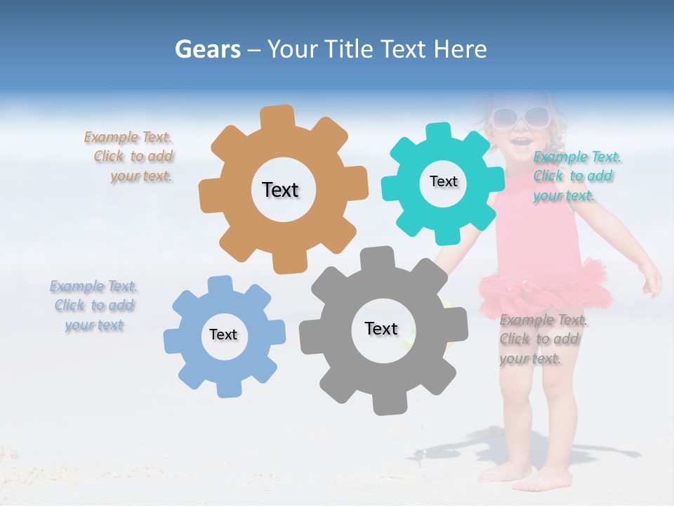 House Cold White PowerPoint Template