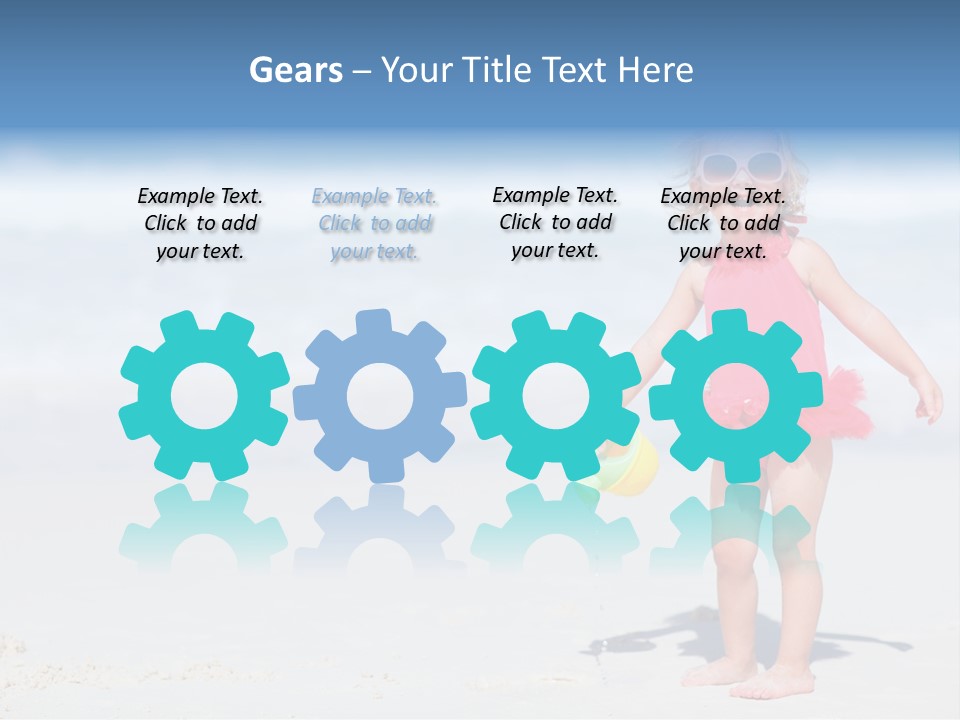 House Cold White PowerPoint Template