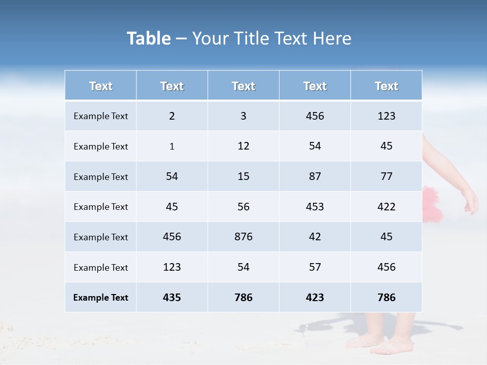 House Cold White PowerPoint Template