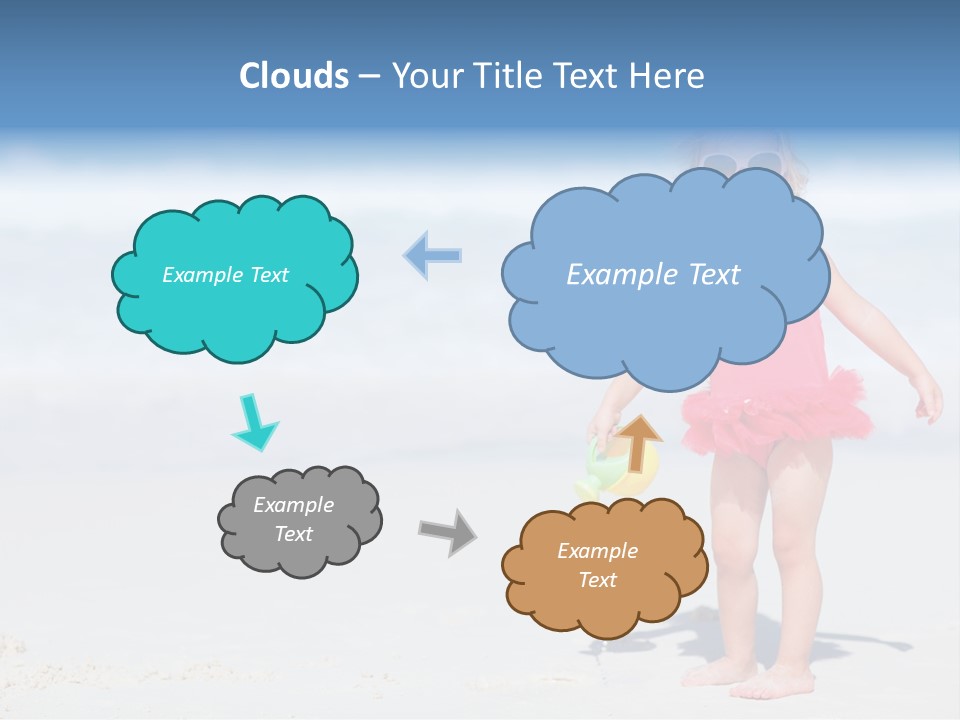 House Cold White PowerPoint Template