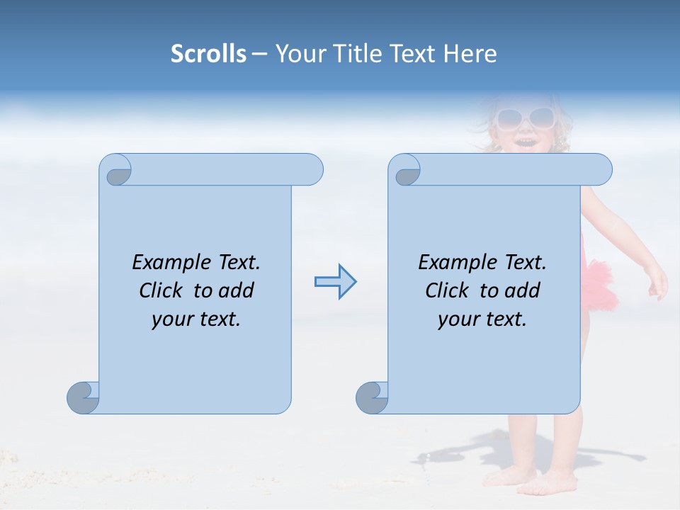 House Cold White PowerPoint Template