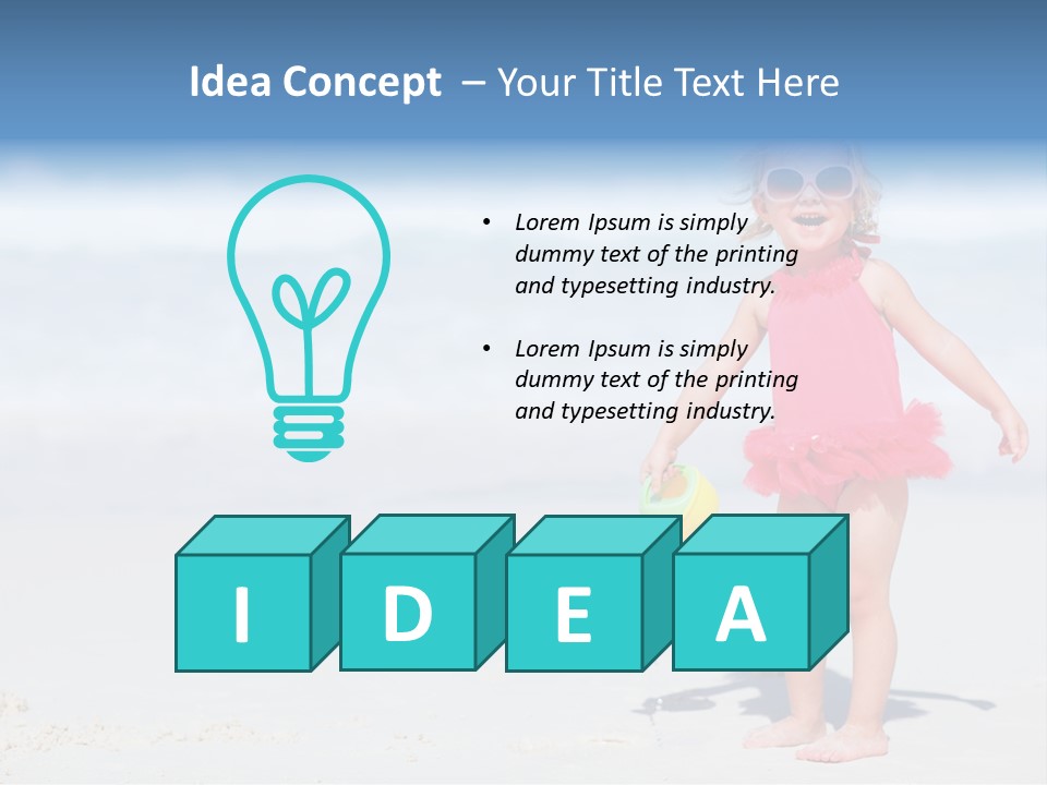 House Cold White PowerPoint Template