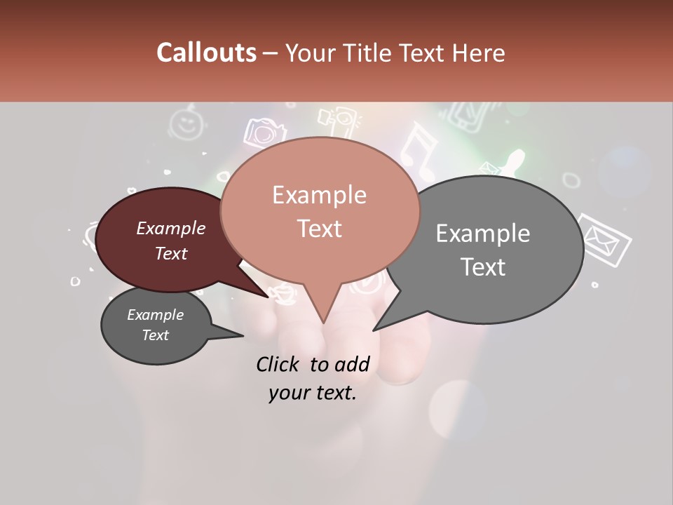 Temperature Switch Climate PowerPoint Template