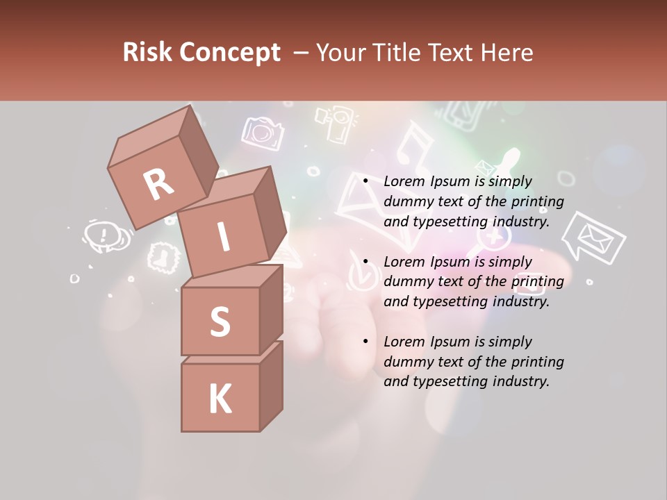 Temperature Switch Climate PowerPoint Template