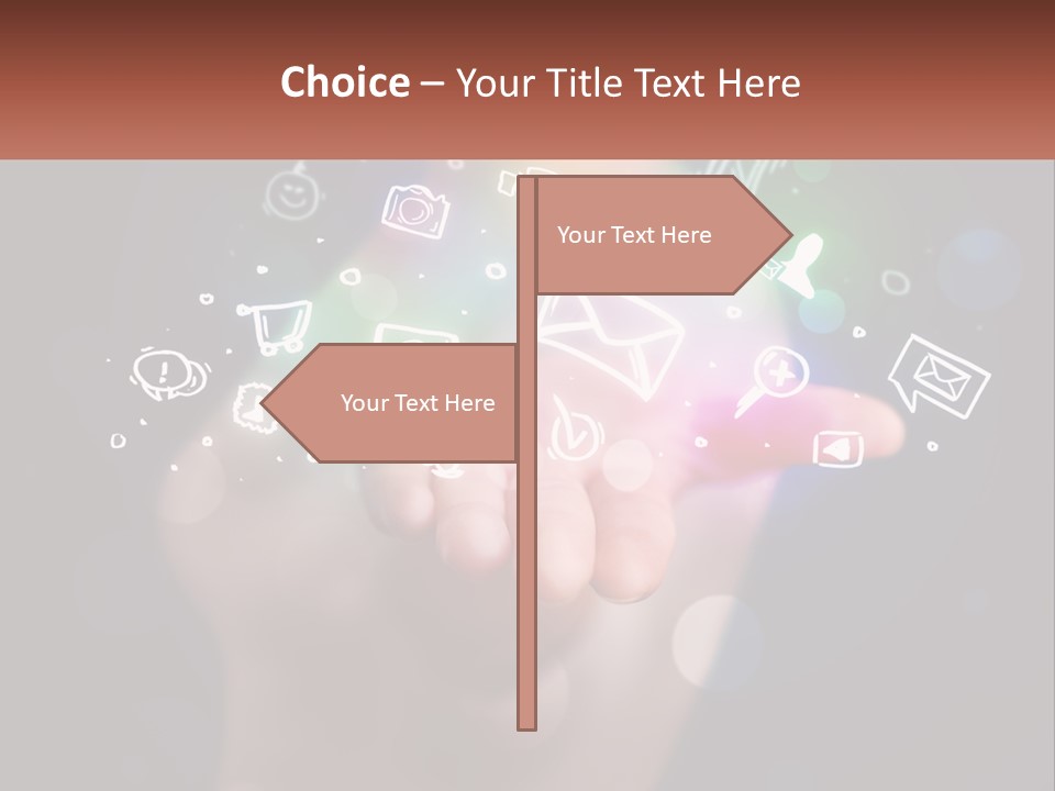 Temperature Switch Climate PowerPoint Template