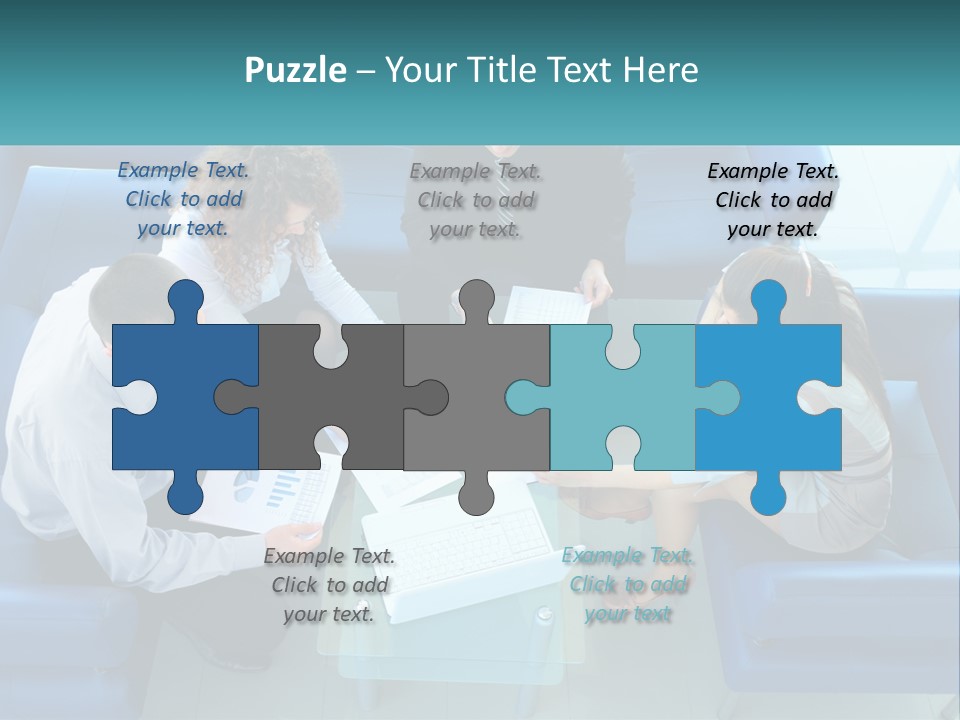 Unit Cool System PowerPoint Template