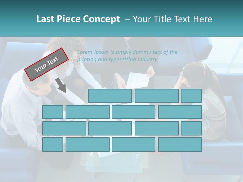 Unit Cool System PowerPoint Template