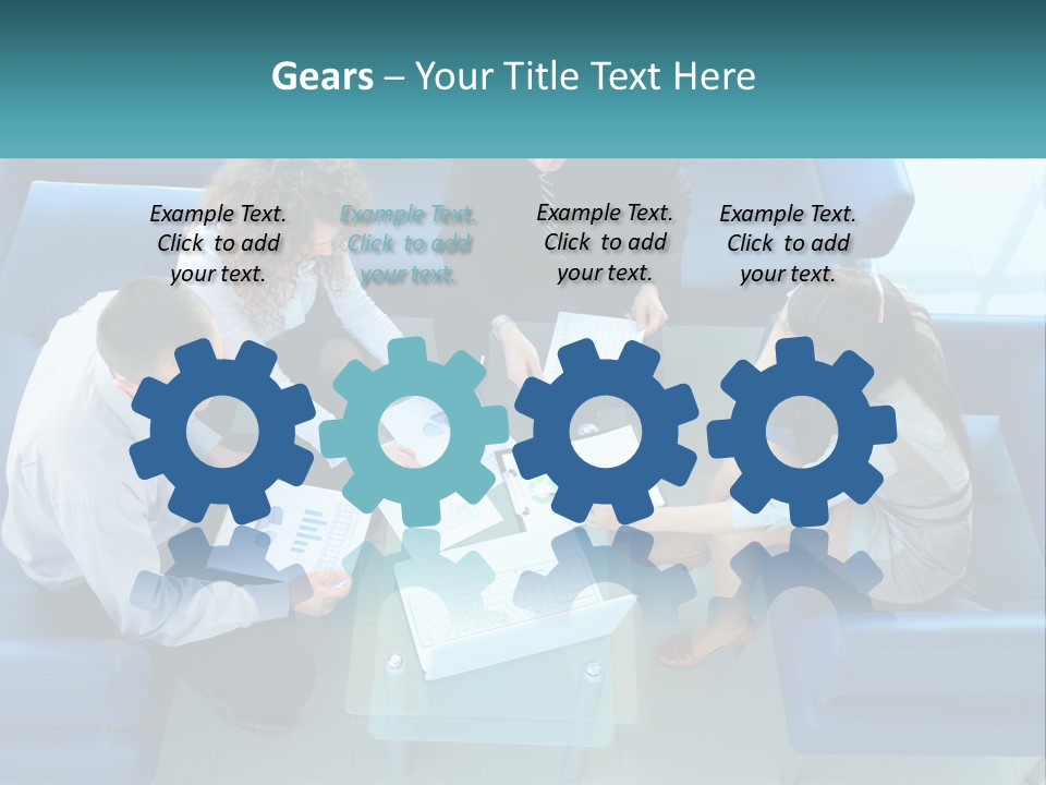 Unit Cool System PowerPoint Template