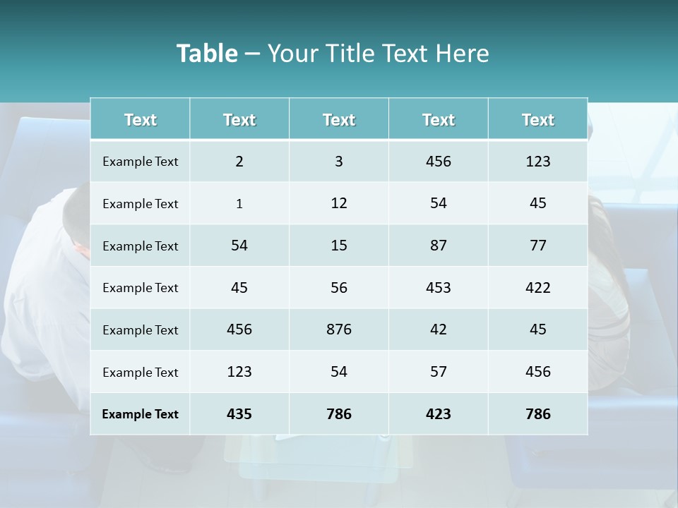 Unit Cool System PowerPoint Template
