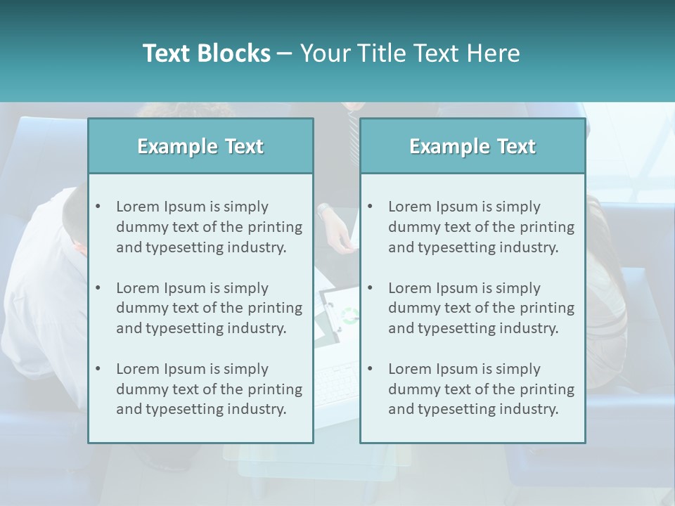 Unit Cool System PowerPoint Template