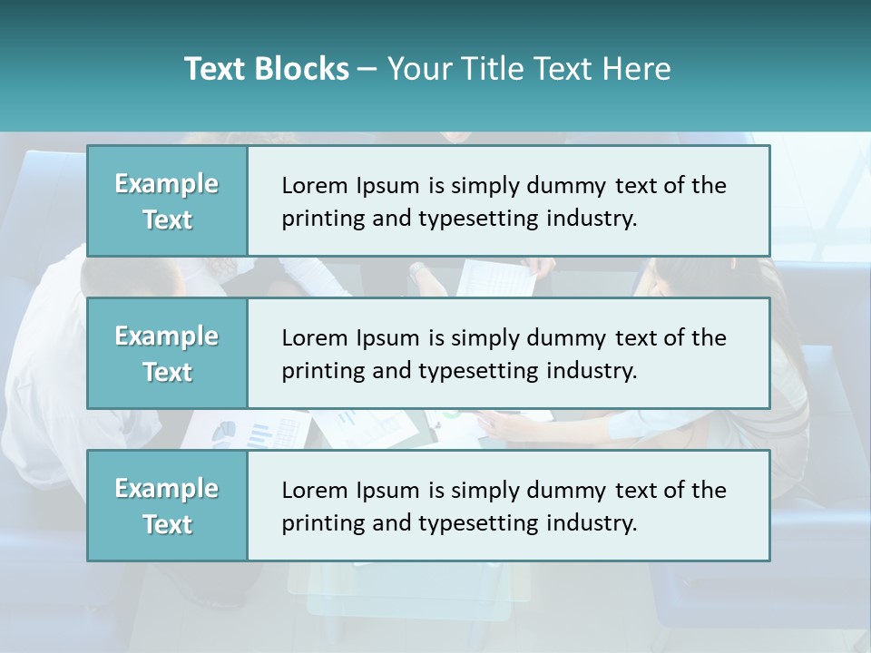 Unit Cool System PowerPoint Template