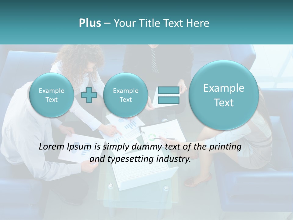 Unit Cool System PowerPoint Template