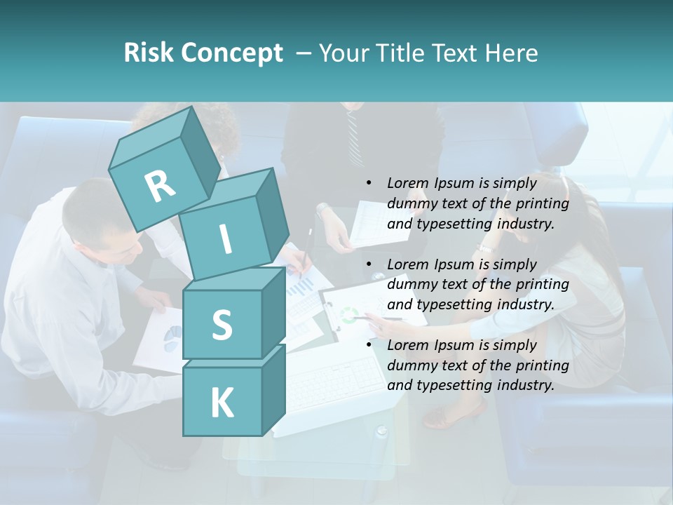Unit Cool System PowerPoint Template