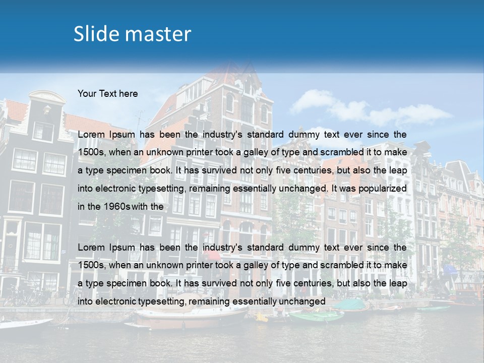 Electricity Switch Cool PowerPoint Template