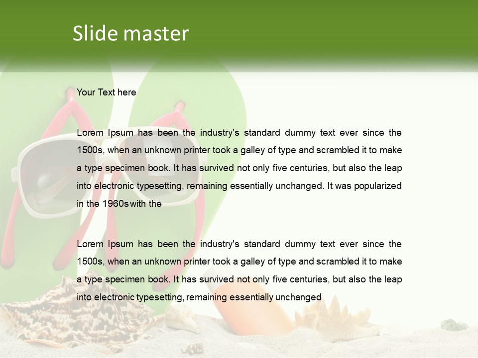 Technology Heat Ventilation PowerPoint Template