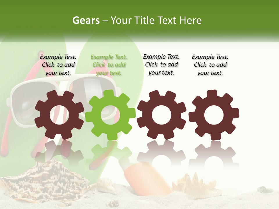 Technology Heat Ventilation PowerPoint Template