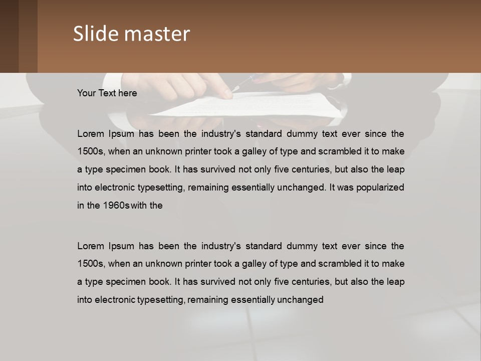 Energy Part Switch PowerPoint Template