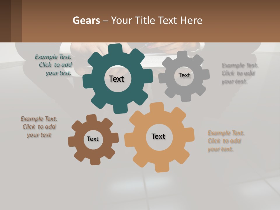 Energy Part Switch PowerPoint Template
