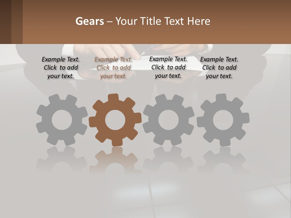 Energy Part Switch PowerPoint Template