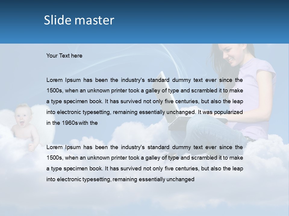 Cooling Home Conditioner PowerPoint Template