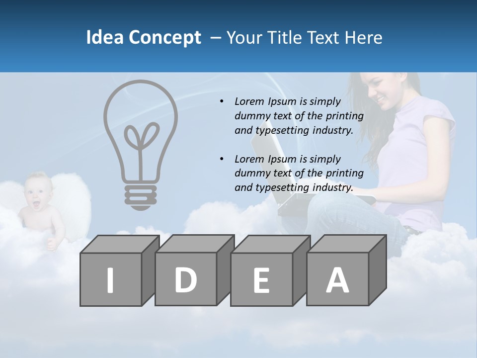 Cooling Home Conditioner PowerPoint Template