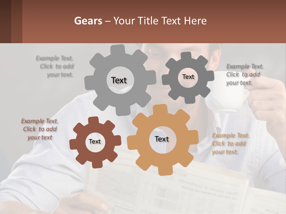 Cooling Equipment Part PowerPoint Template
