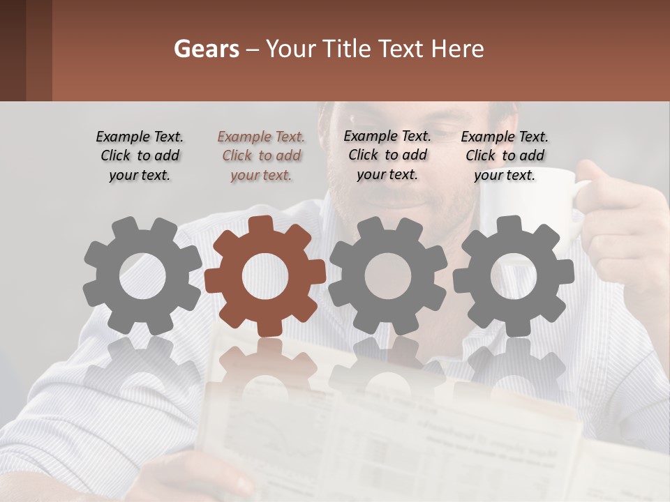 Cooling Equipment Part PowerPoint Template