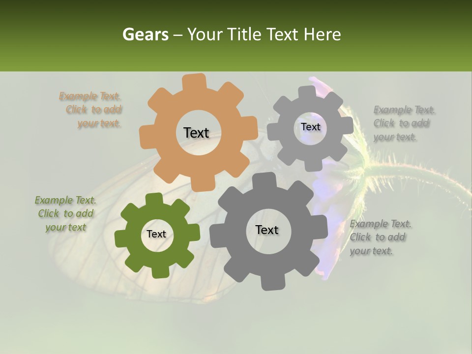 Power Equipment Remote PowerPoint Template