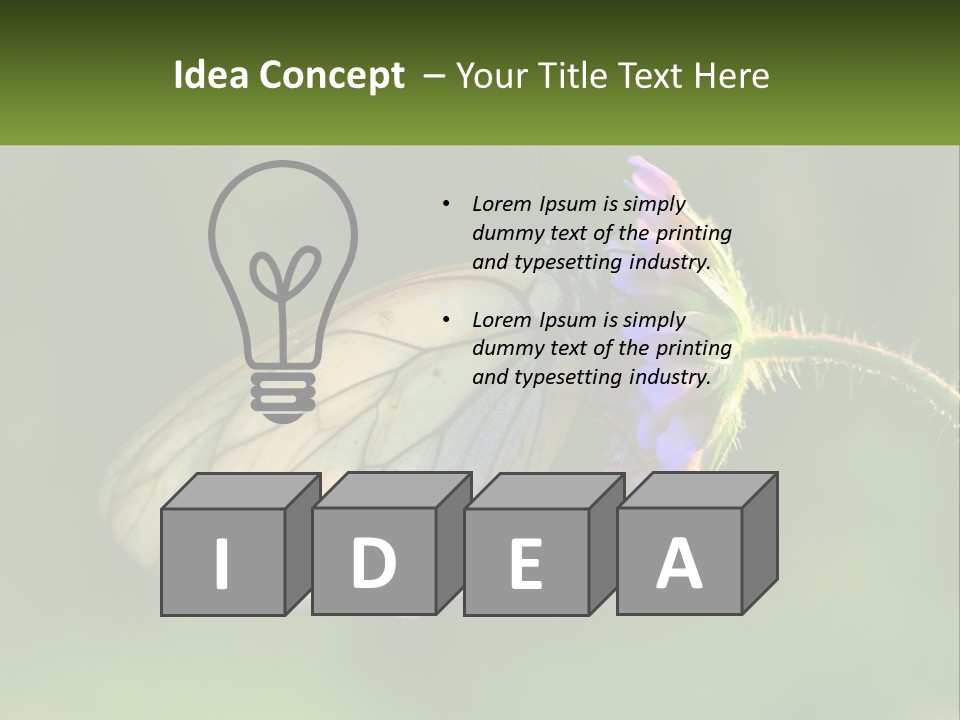 Power Equipment Remote PowerPoint Template