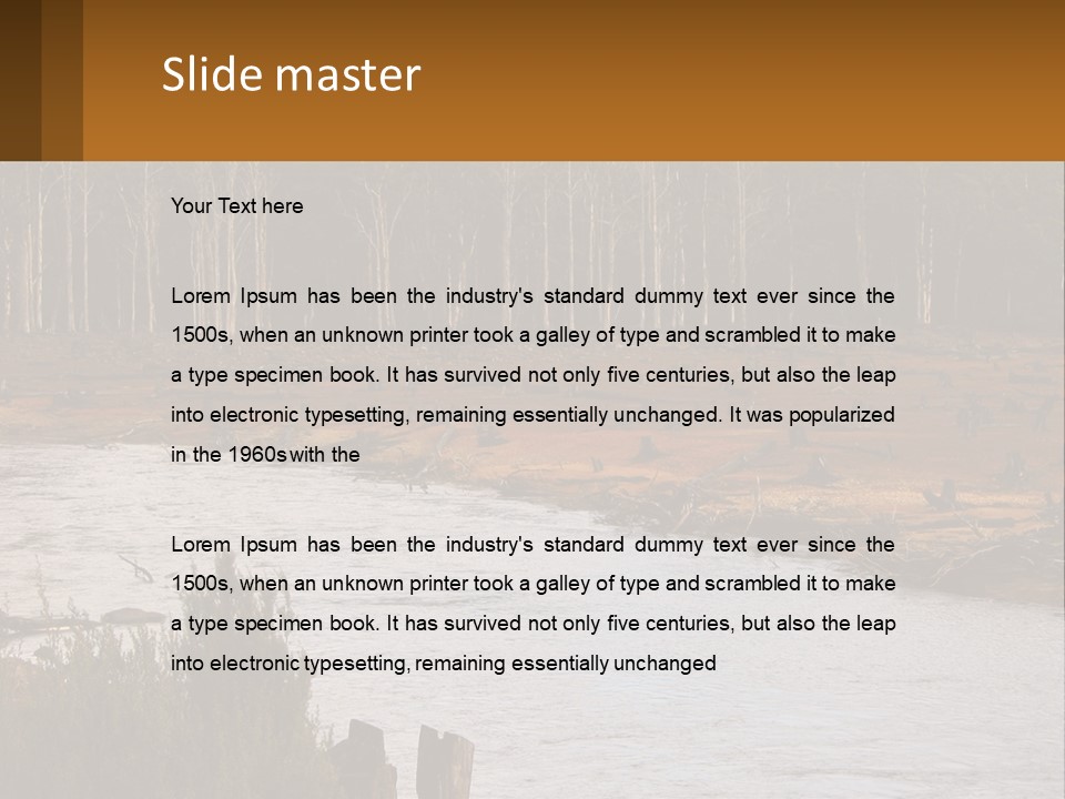 Air House Remote PowerPoint Template