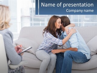 System White Climate PowerPoint Template