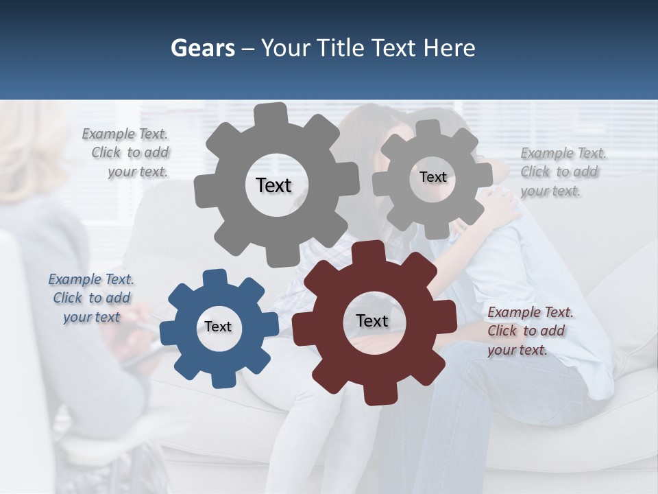 System White Climate PowerPoint Template