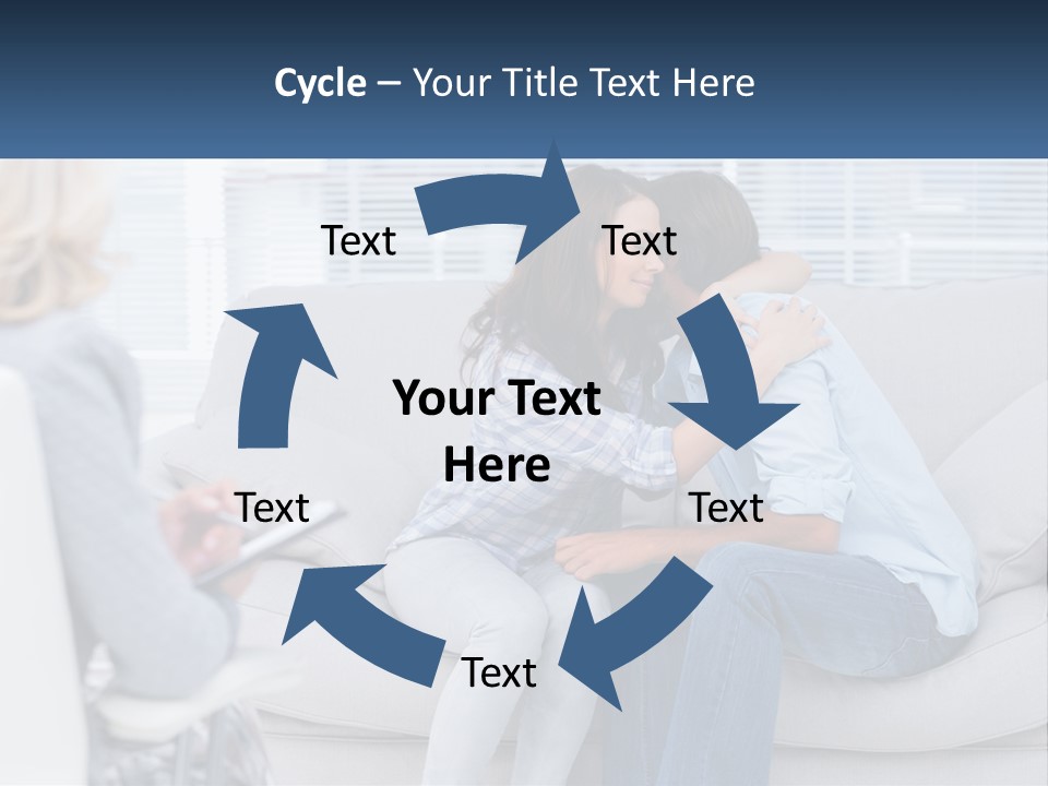 System White Climate PowerPoint Template
