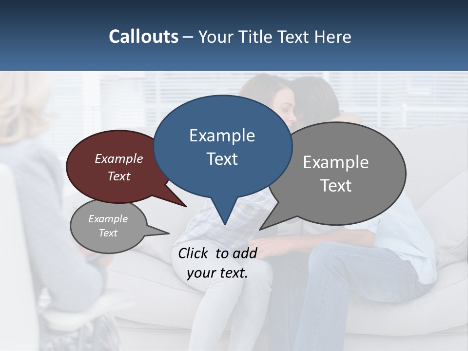 System White Climate PowerPoint Template