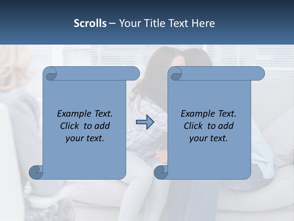 System White Climate PowerPoint Template