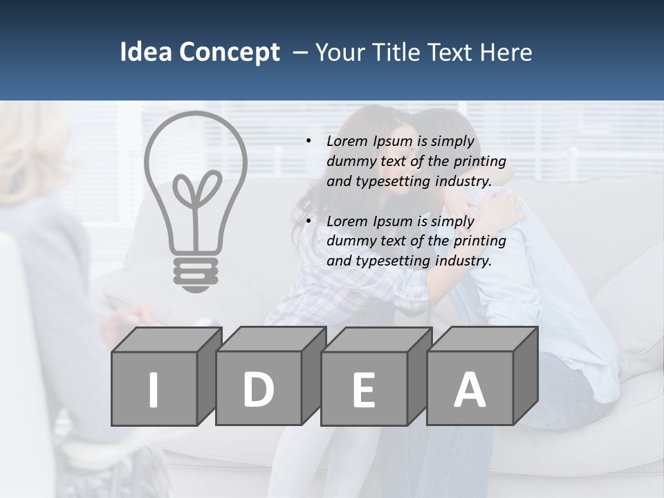 System White Climate PowerPoint Template