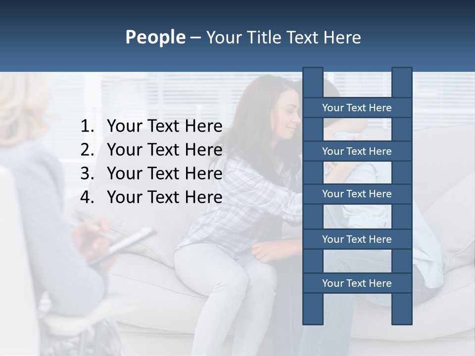 System White Climate PowerPoint Template