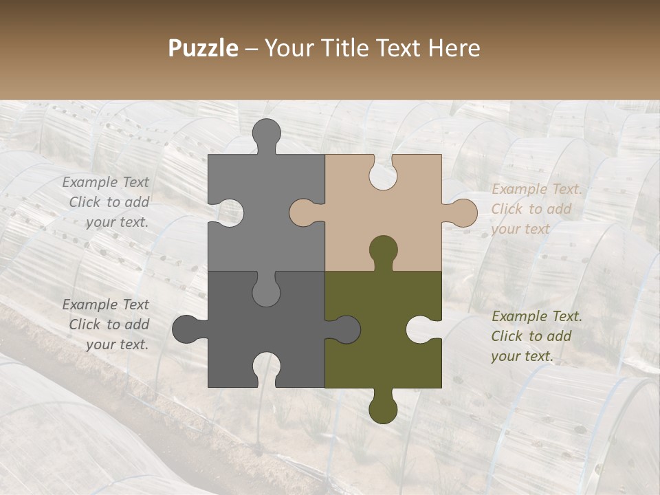 White Home Unit PowerPoint Template