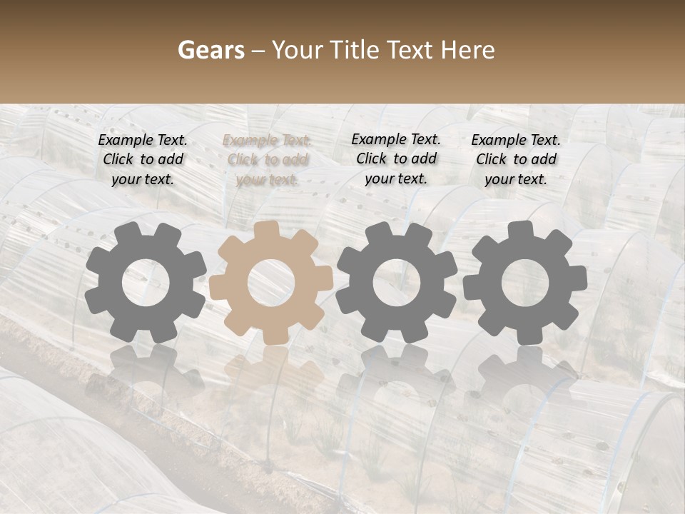 White Home Unit PowerPoint Template